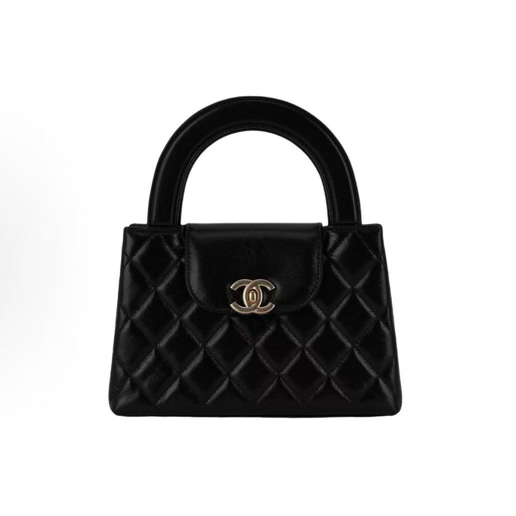 샤넬 25A 켈리 탑핸들백 블랙AS4416-B20787-94305 (팬더공장)