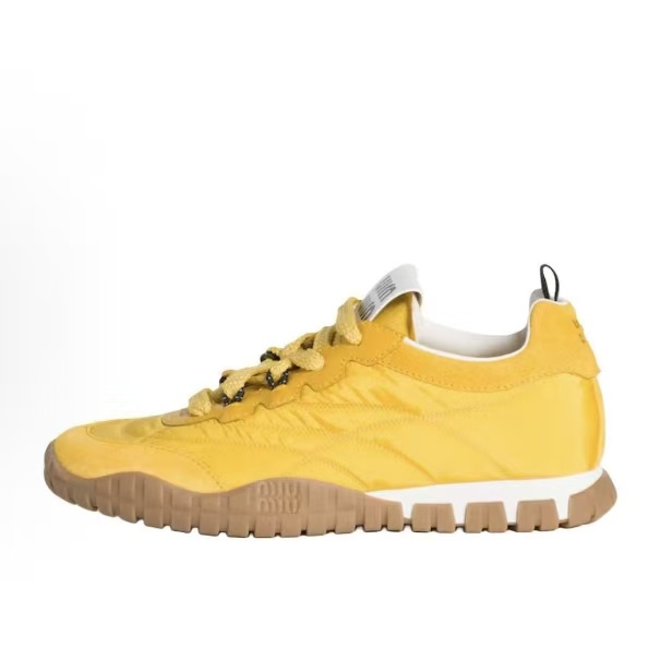 미우미우 Tyre 스웨이드 라운드토 레이스업 독일군 로우 스니커즈(SKN공장)