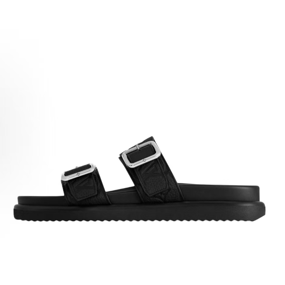 루이비통 모노그램 블랙 버클 샌들 남성 슬리퍼(GD공장)