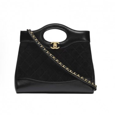 샤넬  25P 31BAG 블랙 퀼팅 체인 숄더백 여성 토트 크로스백