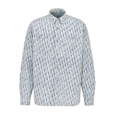 디올 오블리크 올오버 로고 데님 셔츠 (X공장)