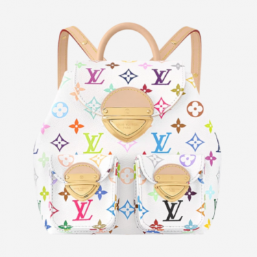 루이비통 x 무라카미 타카시 M13081 베니스 멀티컬러 화이트 여성 토트백 핸드백 (황벽공장)