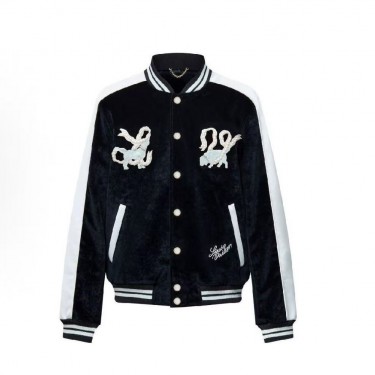 루이비통 벨벳 데님 스카잔 자켓 (X공장)