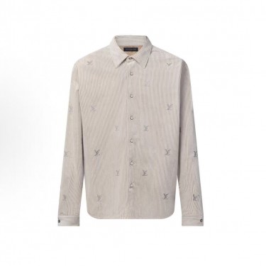 루이비통 코듀로이 스톤 장식 셔츠 (X공장)