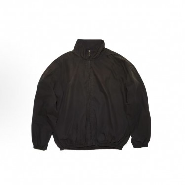 아크네 스튜디오 컬러블록 로고 집업 자켓 블랙   (X공장)