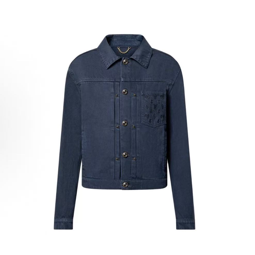 루이비통 워시드 데님 트러커 자켓 블루   (X공장)