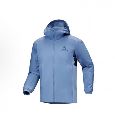 아크테릭스 Atom Hoody M 자수 로고 후드 다운 자켓 다이아몬드 블루