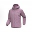 아크테릭스 ATOM 헤비웨이트 로고 방풍 방수 보온 후드 패딩 (-5°~10°) 인터스텔라 퍼플