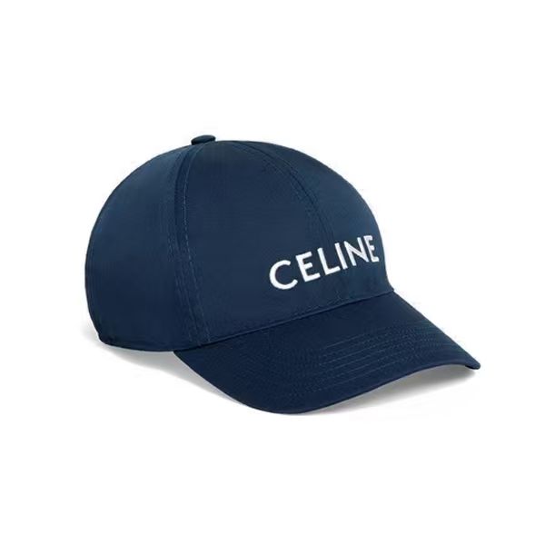 셀린느 로고 자수 볼캡