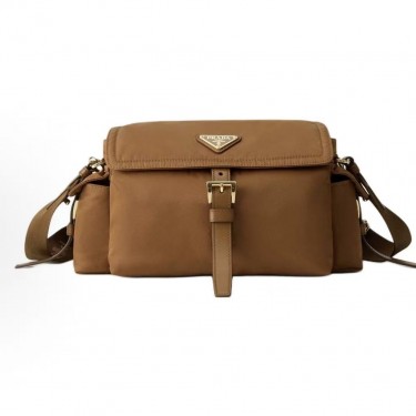 프라다 익스플로어 라지 리나일론 숄더백 1BD391 강황색