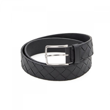 보테가베네타 인트레치아토 가죽 벨트 657154