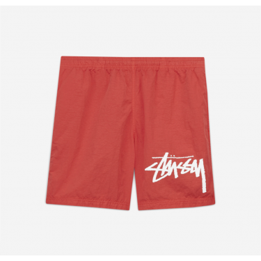 스투시 x 나이키 컬렉션 로고 워터마크 밴딩 솔리드 컬러 빈티지 캐주얼 스포츠 쇼츠