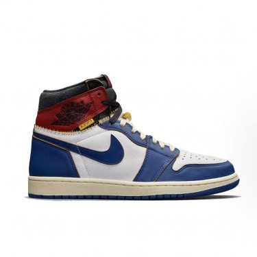 유니온 x 조던 에어 조던 1 레트로 하이 OG NRG 남녀공용 블랙블루레드 (LJR공장)