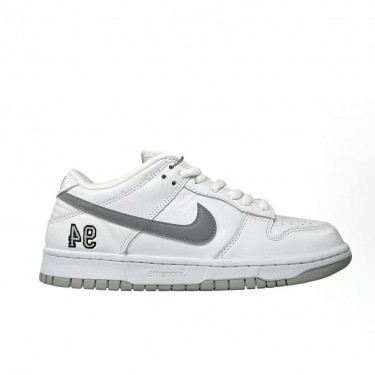 나이키 x 슈프림 덩크 SB 로우 화이트 로우탑 스니커즈 (CY공장)