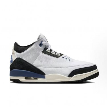 아 마 마니에르 x 조던 에어 조던 3 디퓨즈드 블루 미드탑 화이트 블루 스니커즈 (X공장)