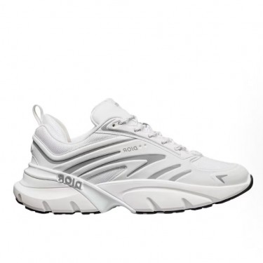 디올 B44 블레이드 라운드 토 레이스업 로우탑 러닝화 남성용 화이트 (GD공장)