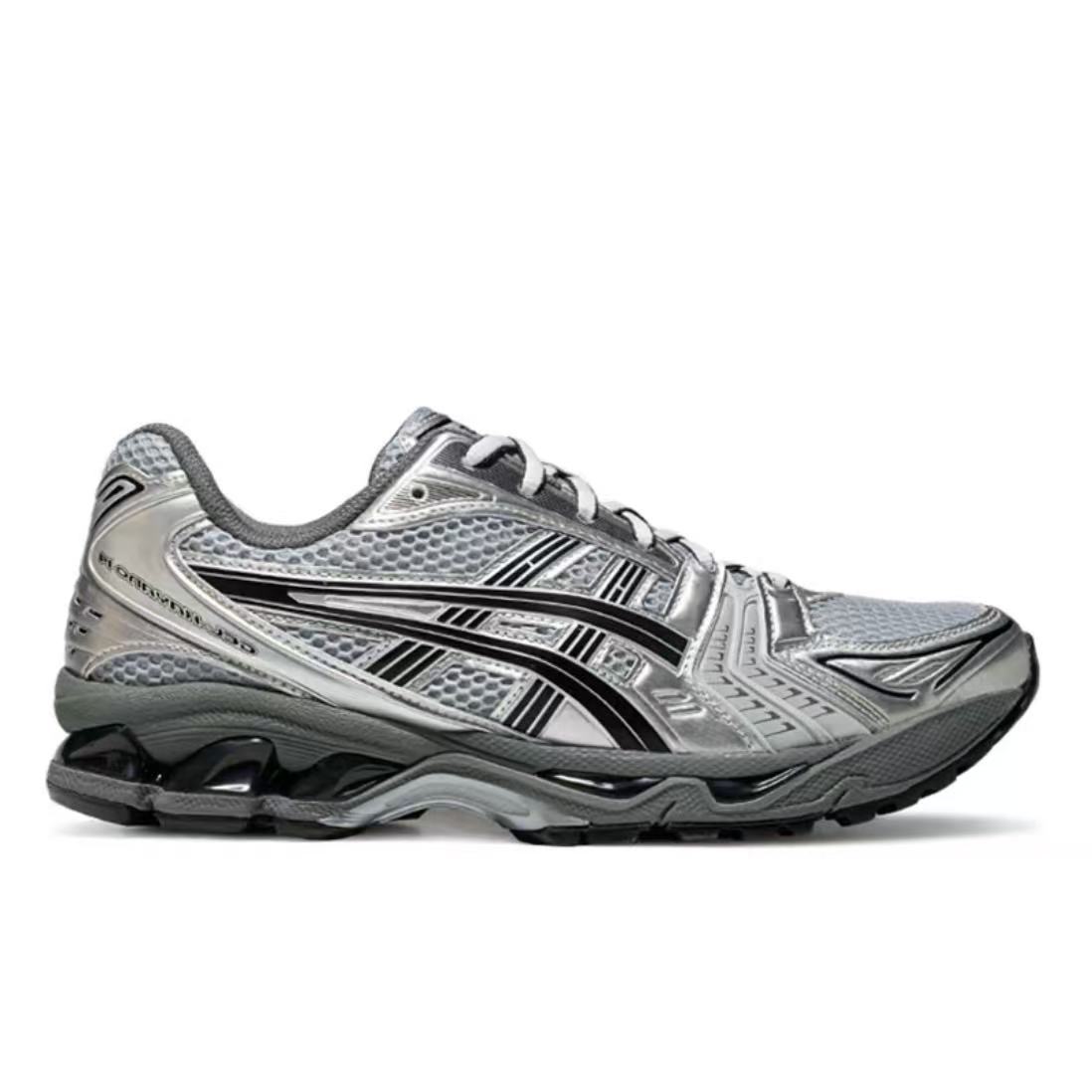 어반 리서치 x 아식스 젤 카야노 14 로우탑 라이프스타일 슈즈 남녀공용 실버 블랙 (ZH공장)