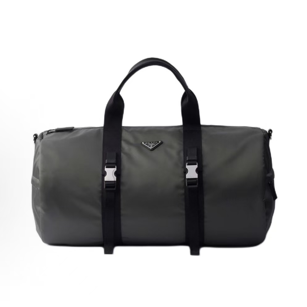 프라다 Re-Nylon 사피아노 트리밍 라지 여행가방 남성용 2VC015