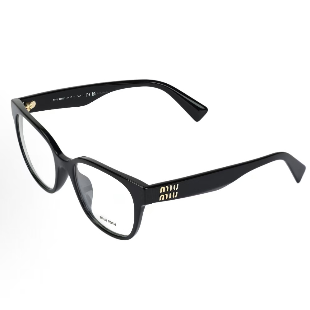 미우미우 렌즈 레터링 로고 언밸런스 옵티컬 안경테