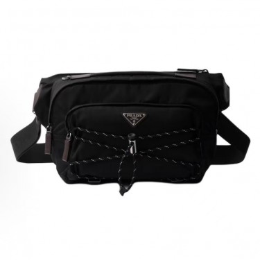 프라다 리나일론 스피드락 에나멜 삼각 로고 숄더백 2VH201