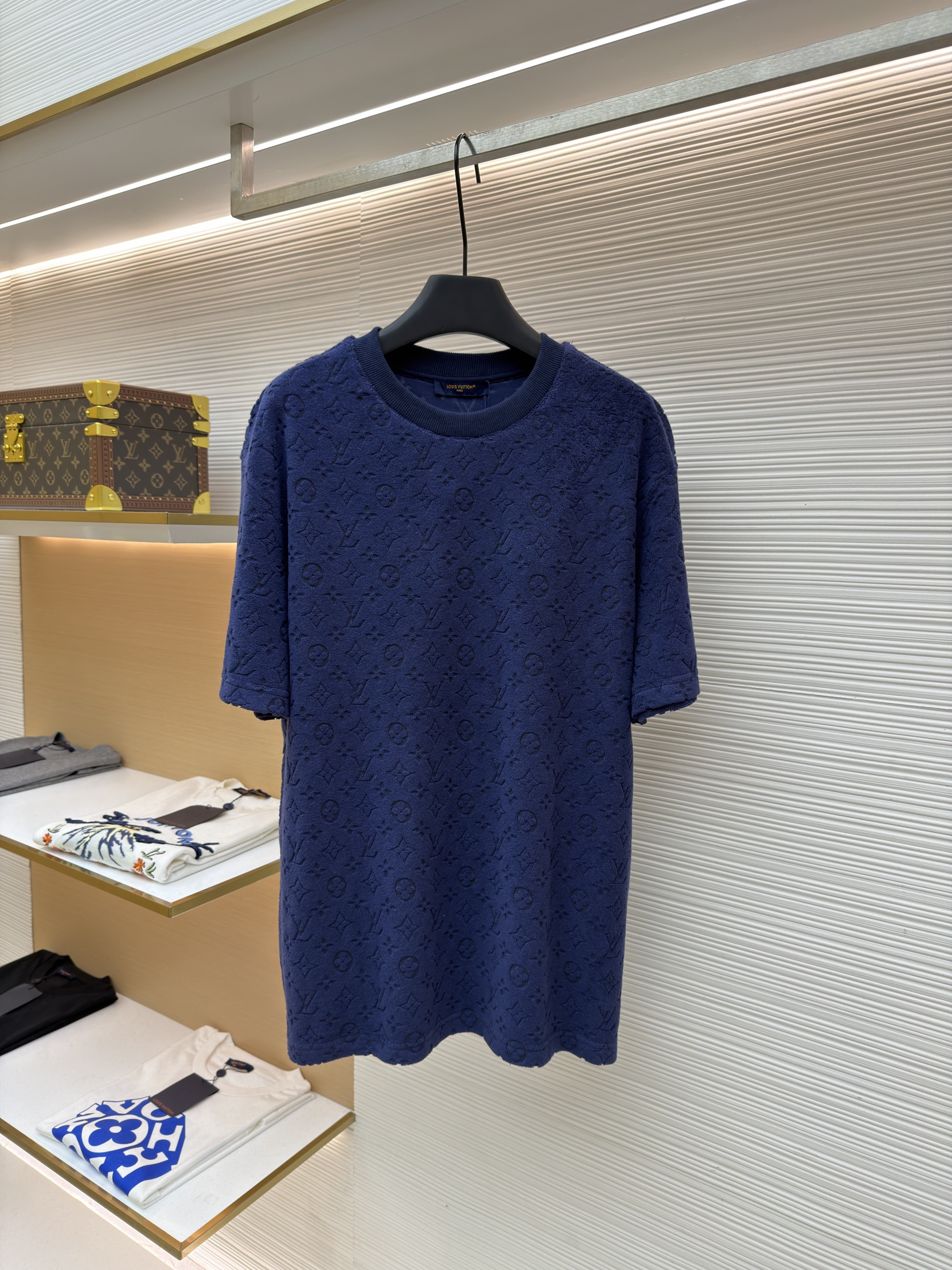 루이비통 엠보싱 테리 반팔 티셔츠 (X공장)
