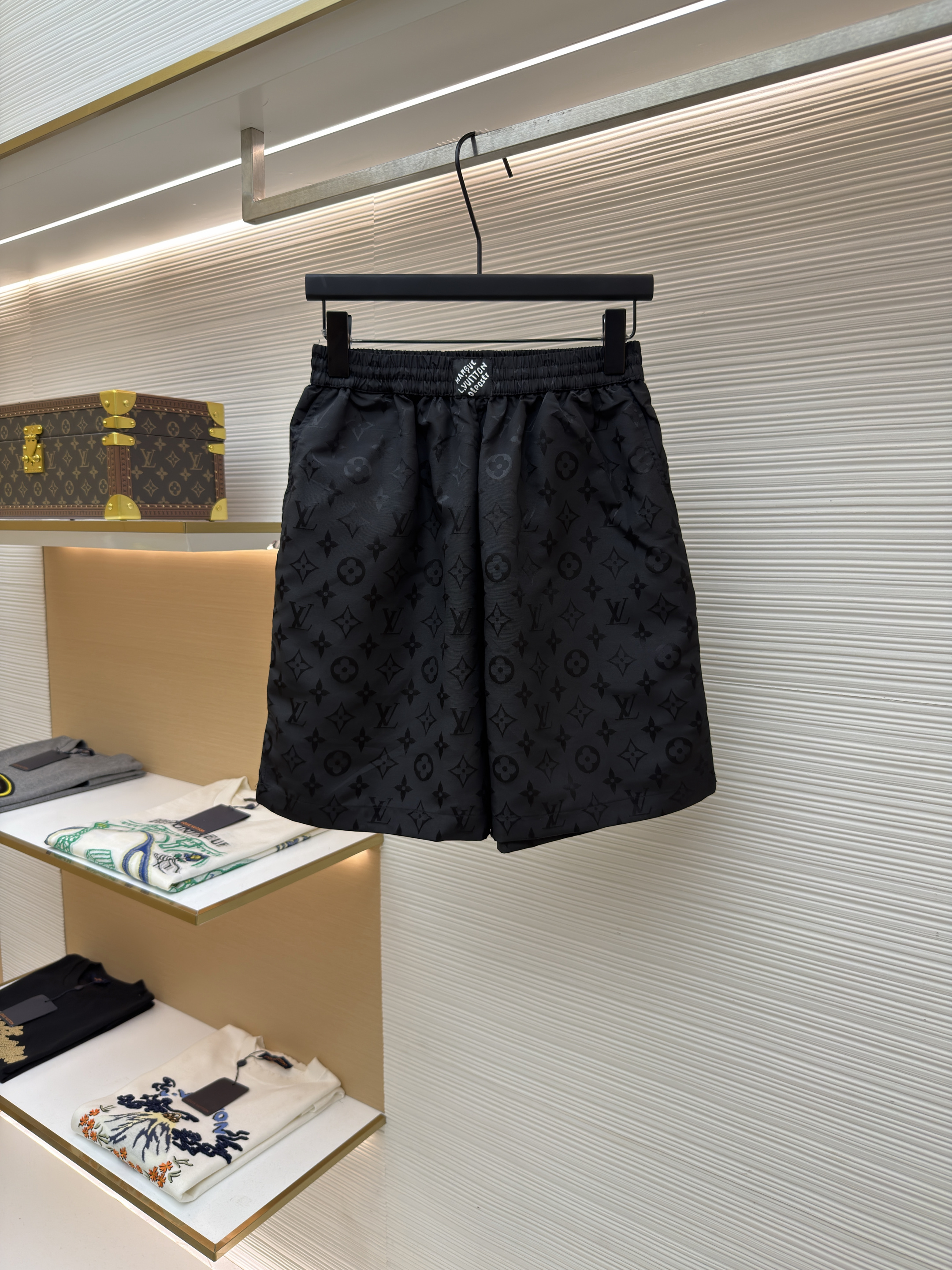 루이비통 모노그램 자카드 실크 쇼츠 (X공장)