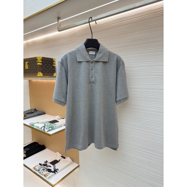 입생로랑 Saint Laurent 로고 자수 POLO 셔츠