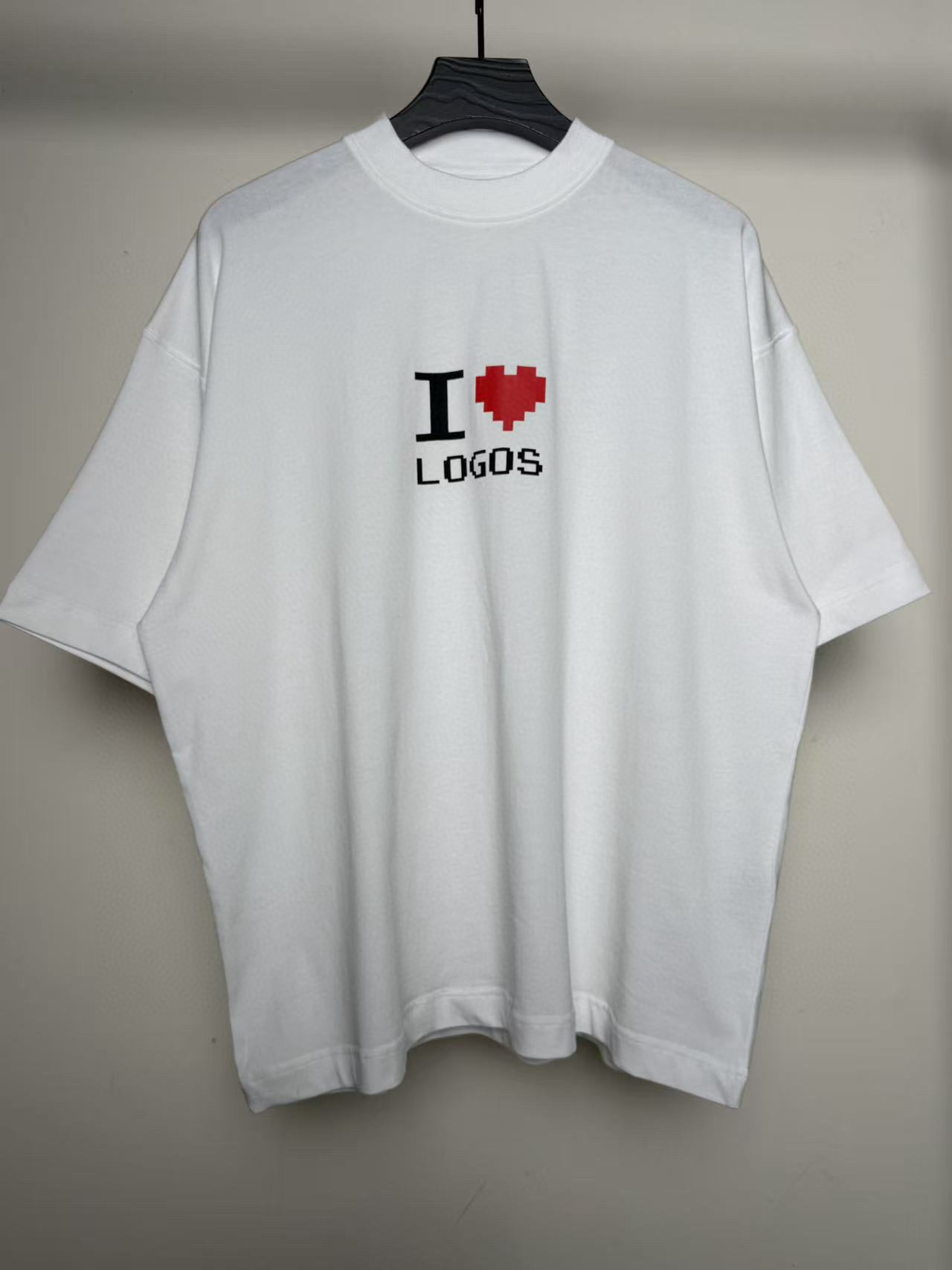 베트멍 아이 러브 로고 반팔 티셔츠