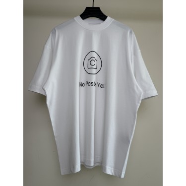 베트멍 노 포스트 레귤러 반팔 티셔츠 화이트
