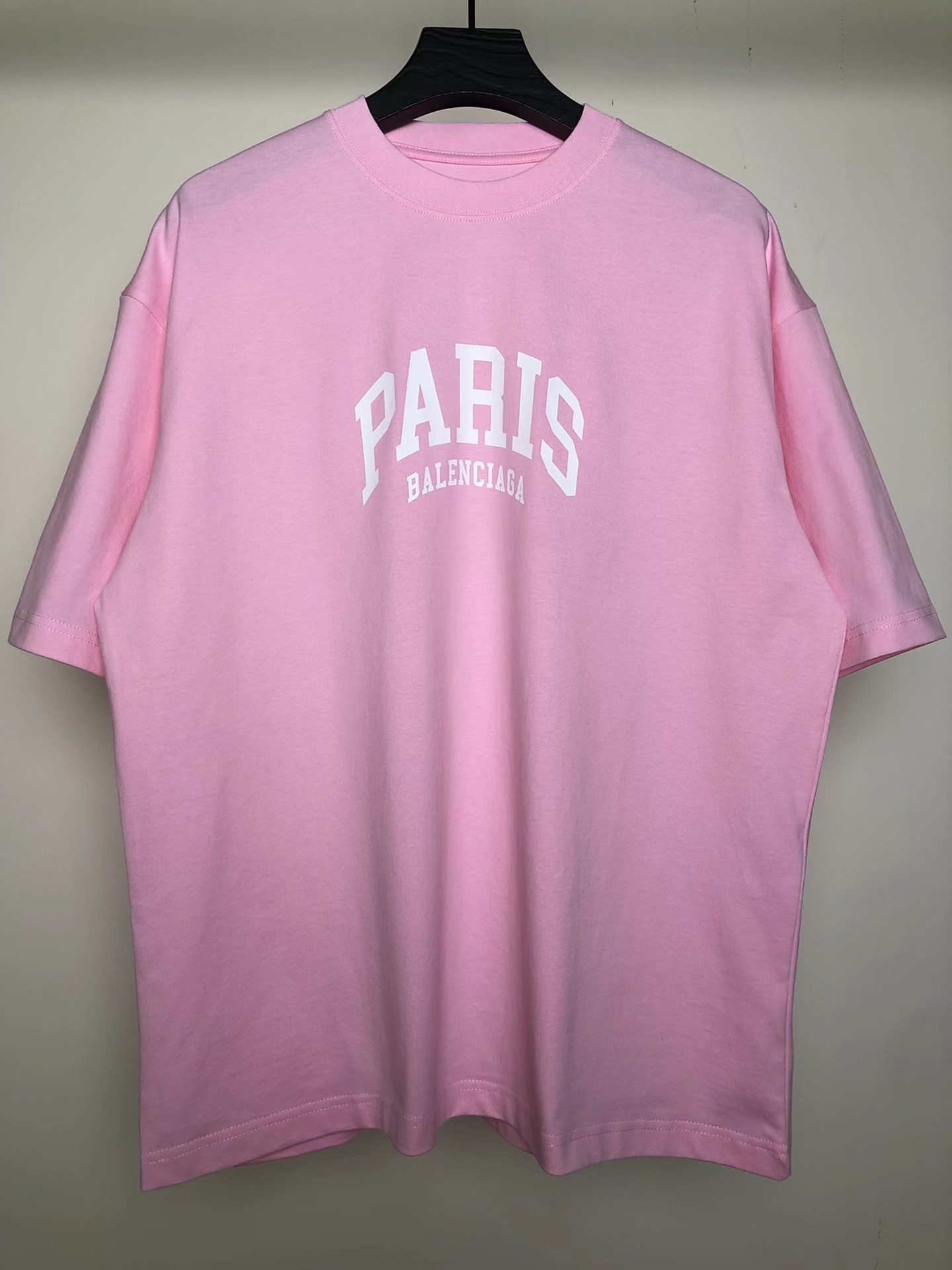 발렌시아가 2022 파리 그래픽 반팔 티셔츠