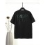 디올 Dior 26SS 공식 홈페이지 스타일 가슴 컷아웃 자수 헤비 공정 반팔 티셔츠
