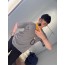 에르메스 Hermes Paris 가죽 장식 반팔 티셔츠(x공장)