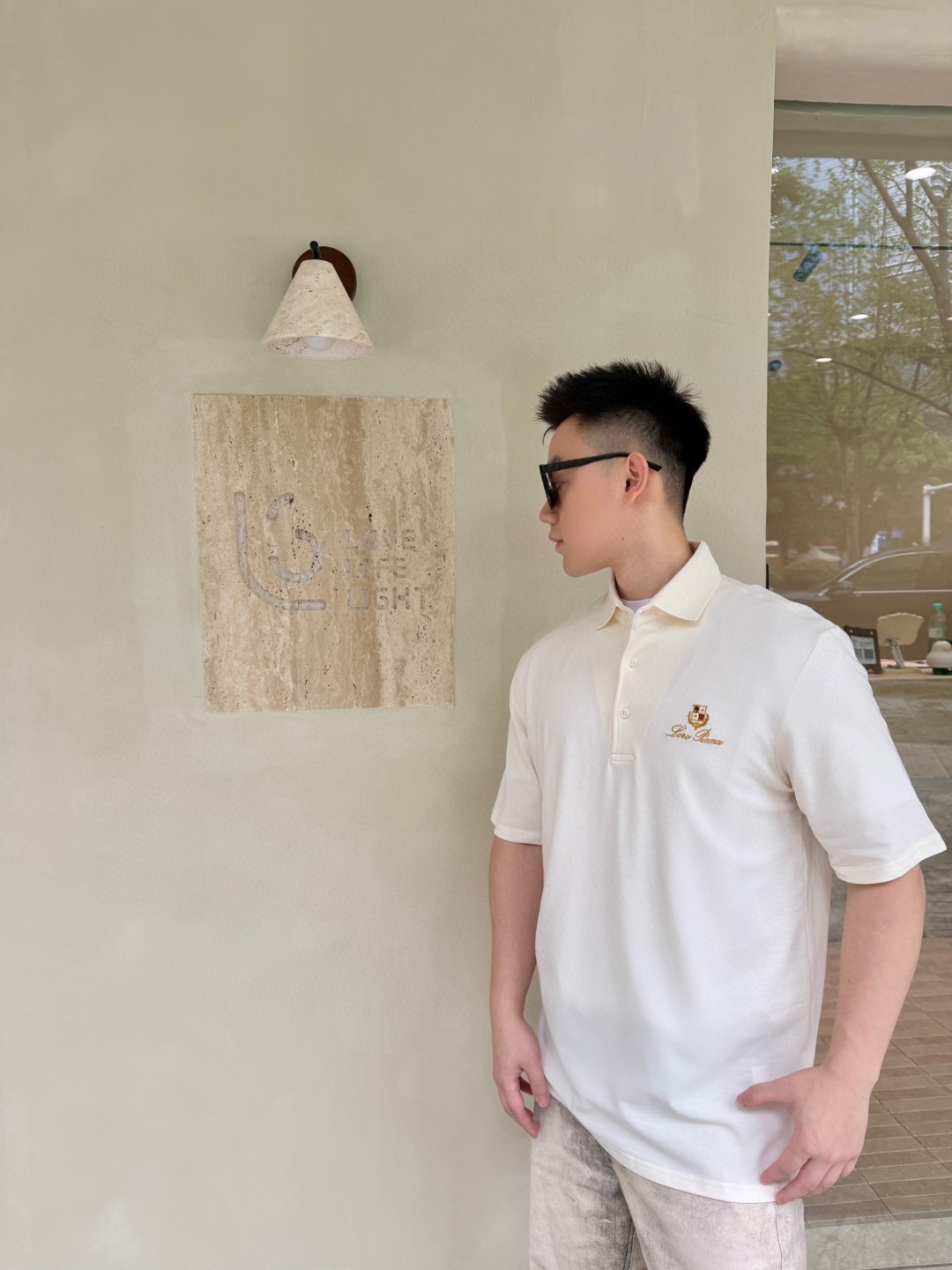 로로피아나 Loro Piana 로고 자수 Polo 셔츠(x공장)