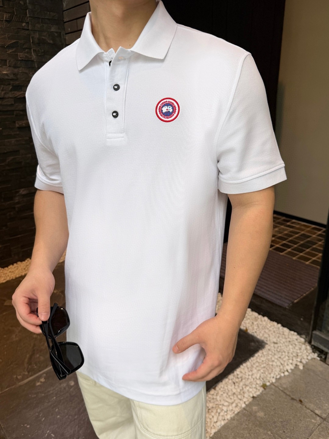 캐나다 구스 Canada Goose 로고 Polo 셔츠(x공장)