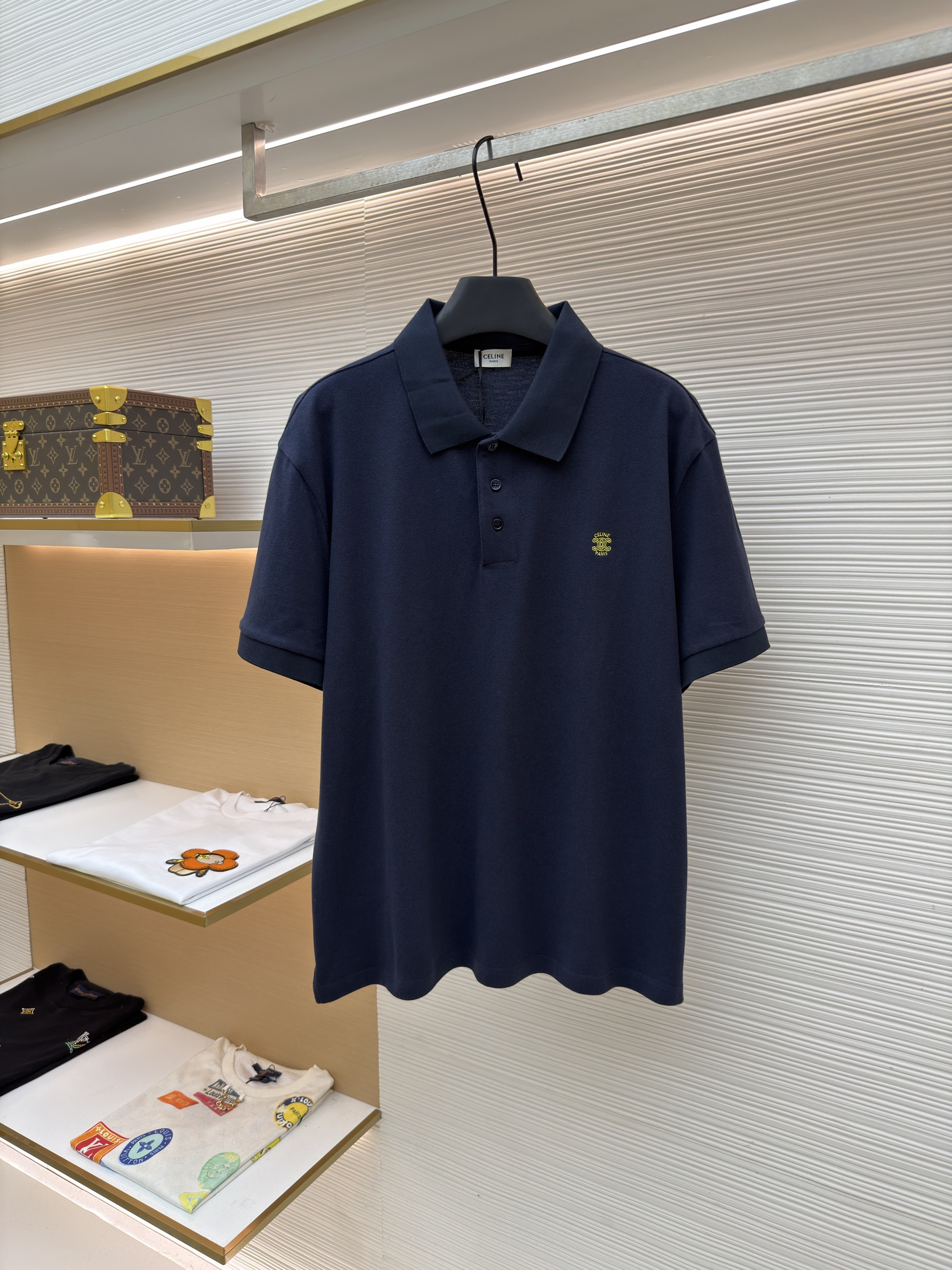 셀린느 Celine 로고 자수 Polo 셔츠(x공장)