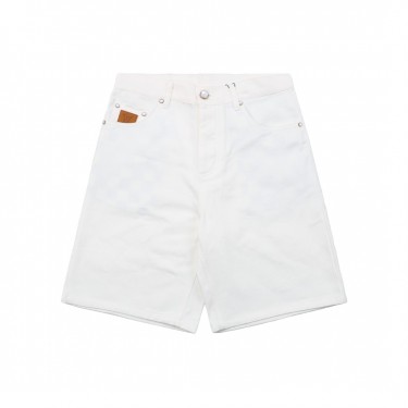 루이비통 백포켓 스티치 모노그램 데님 쇼츠 25SS