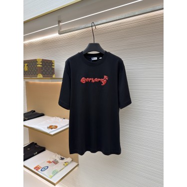 버버리 Burberry 칠석 레드 하트 말 라운드넥 반팔