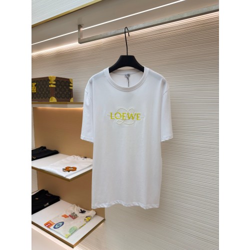 Loewe 마끈 자수 라운드넥 반팔