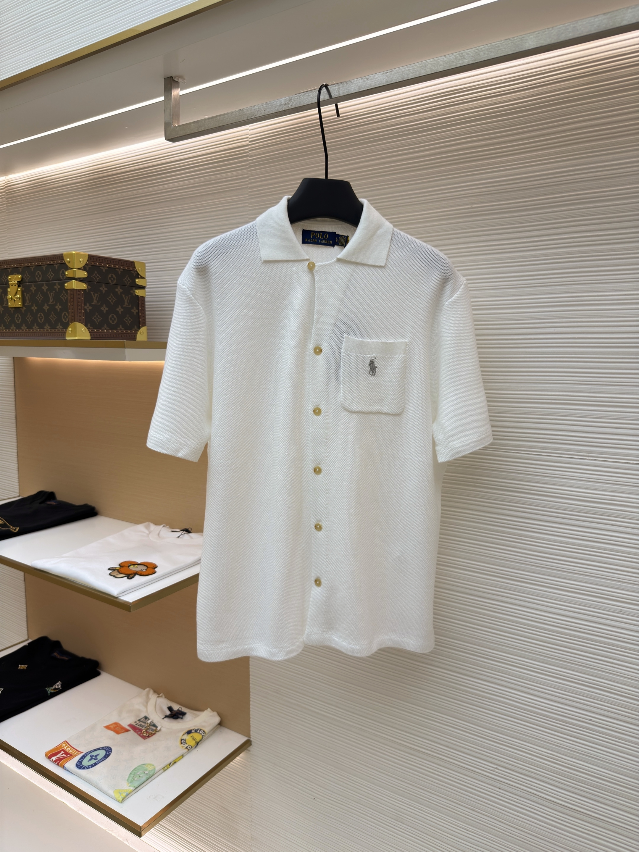 랄프 로렌 Ralph Lauren 자수 니트 셔츠
