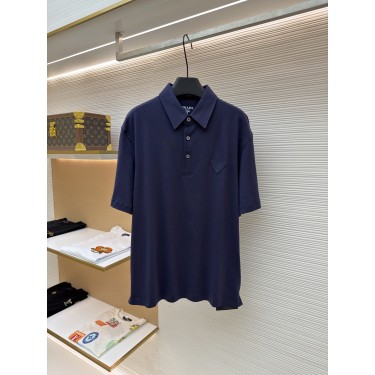Prada 삼각 로고 POLO 반팔