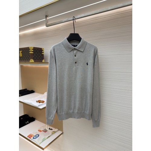 랄프로렌 Ralph Lauren 면 자수 폴로넥 니트 스웨터
