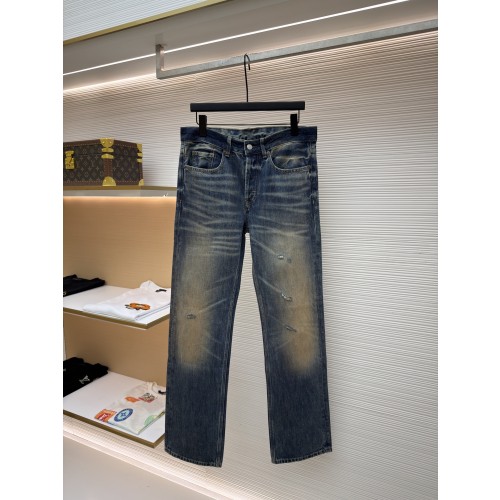 아크네스튜디오 Acne Studios 빈티지 워싱 지퍼 플라이 데님 팬츠