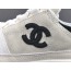 샤넬 Chanel 26C 새틴 로우탑 라이프스타일 스니커즈